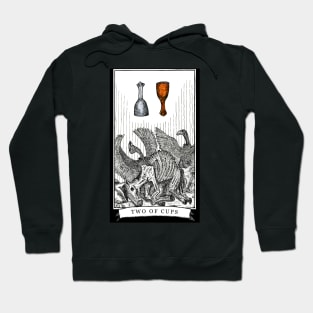 The Two of Cups - The Tarot Restless Hoodie